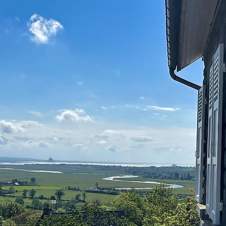 La Butte - Maison De Vacances Avranches Avec Vue Sur Le Mont Saint Michel Le Val-Saint-Père Buitenkant foto
